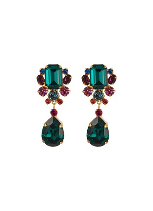 Main View - Click To Enlarge - JENNIFER BEHR - Jacinda Gemstones Floral Earrings