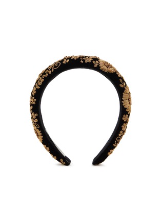 Main View - Click To Enlarge - JENNIFER BEHR - Renata Embroidered Floral Headband