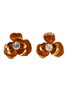 Main View - Click To Enlarge - JENNIFER BEHR - Lil Floral Crystal Earrings