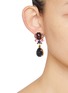 Figure View - Click To Enlarge - JENNIFER BEHR - Jacinda Gemstones Floral Earrings