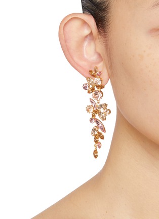 Figure View - Click To Enlarge - JENNIFER BEHR - Vanessa Crystal Earrings