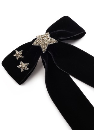 Detail View - Click To Enlarge - JENNIFER BEHR - Astra Starry Crystal Bow Barrette