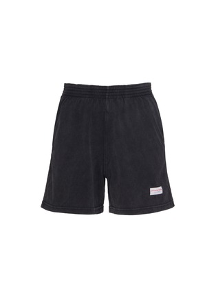 Main View - Click To Enlarge - ALEXANDERWANG - Elasticated Cotton Shorts