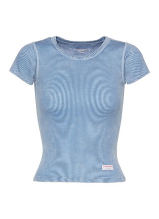 Main View - Click To Enlarge - ALEXANDERWANG - Bodywear Short Sleeve Cotton T-shirt