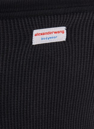  - ALEXANDERWANG - Waffle Cotton Blend Cami Dress