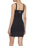 Front View - Click To Enlarge - ALEXANDERWANG - Waffle Cotton Blend Cami Dress