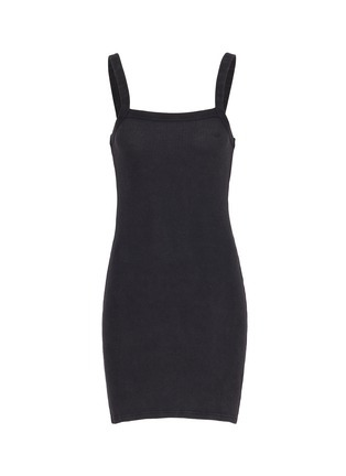 Main View - Click To Enlarge - ALEXANDERWANG - Waffle Cotton Blend Cami Dress