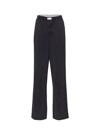 Main View - Click To Enlarge - ALEXANDERWANG - Bodywear Unisex Wide Leg Cotton Pants