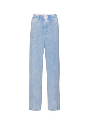 Main View - Click To Enlarge - ALEXANDERWANG - Bodywear Unisex Wide Leg Cotton Pants