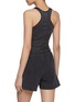 Front View - Click To Enlarge - ALEXANDERWANG - Ribbed Cotton Racer Tank Top