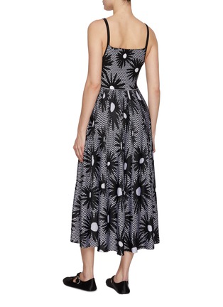 Back View - Click To Enlarge - PEPA POMBO - Lotus Midi Dress