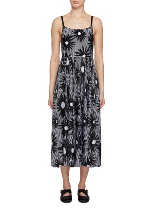 Main View - Click To Enlarge - PEPA POMBO - Lotus Midi Dress