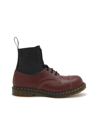 Main View - Click To Enlarge - MM6 MAISON MARGIELA - x Dr Martens 1460 Steel Toe Boots