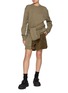 Figure View - Click To Enlarge - JW ANDERSON - Draped Tie Front Sweater