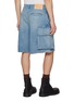 Back View - Click To Enlarge - JW ANDERSON - Denim Cargo Shorts