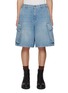 Main View - Click To Enlarge - JW ANDERSON - Denim Cargo Shorts