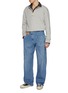 Figure View - Click To Enlarge - JW ANDERSON - Twisted Light Wash Workwear Jeans