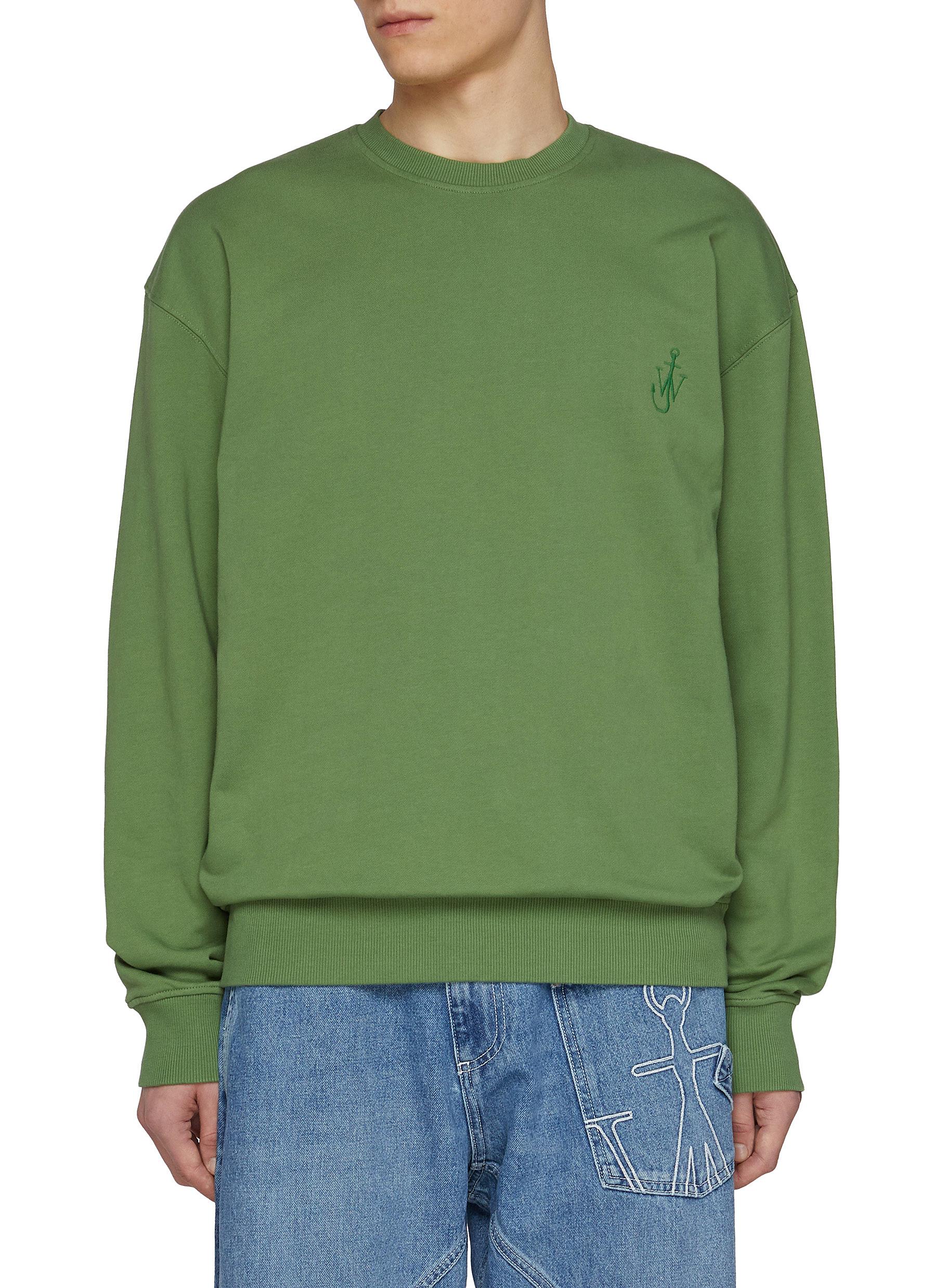 【送料&関税込】J.W. Anderson Sweet Anchor Sweatshirt J.W. Anderson Male Naturally Sweet Anchor Sweatshirt Grey