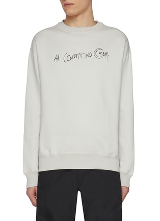 Main View - Click To Enlarge - NIKE - ACG Therma-Fit Cotton Blend Sweater