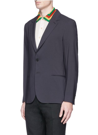 Front View - Click To Enlarge - PAUL SMITH - Cotton blend soft blazer