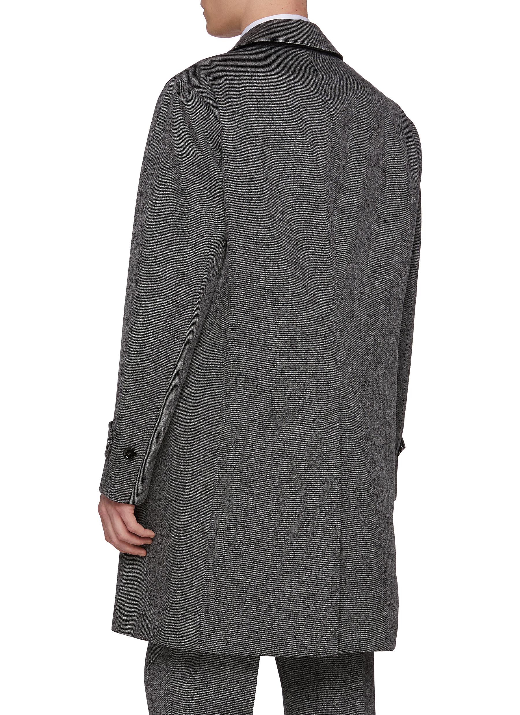 Wool Overcoat - Thumbnail 3