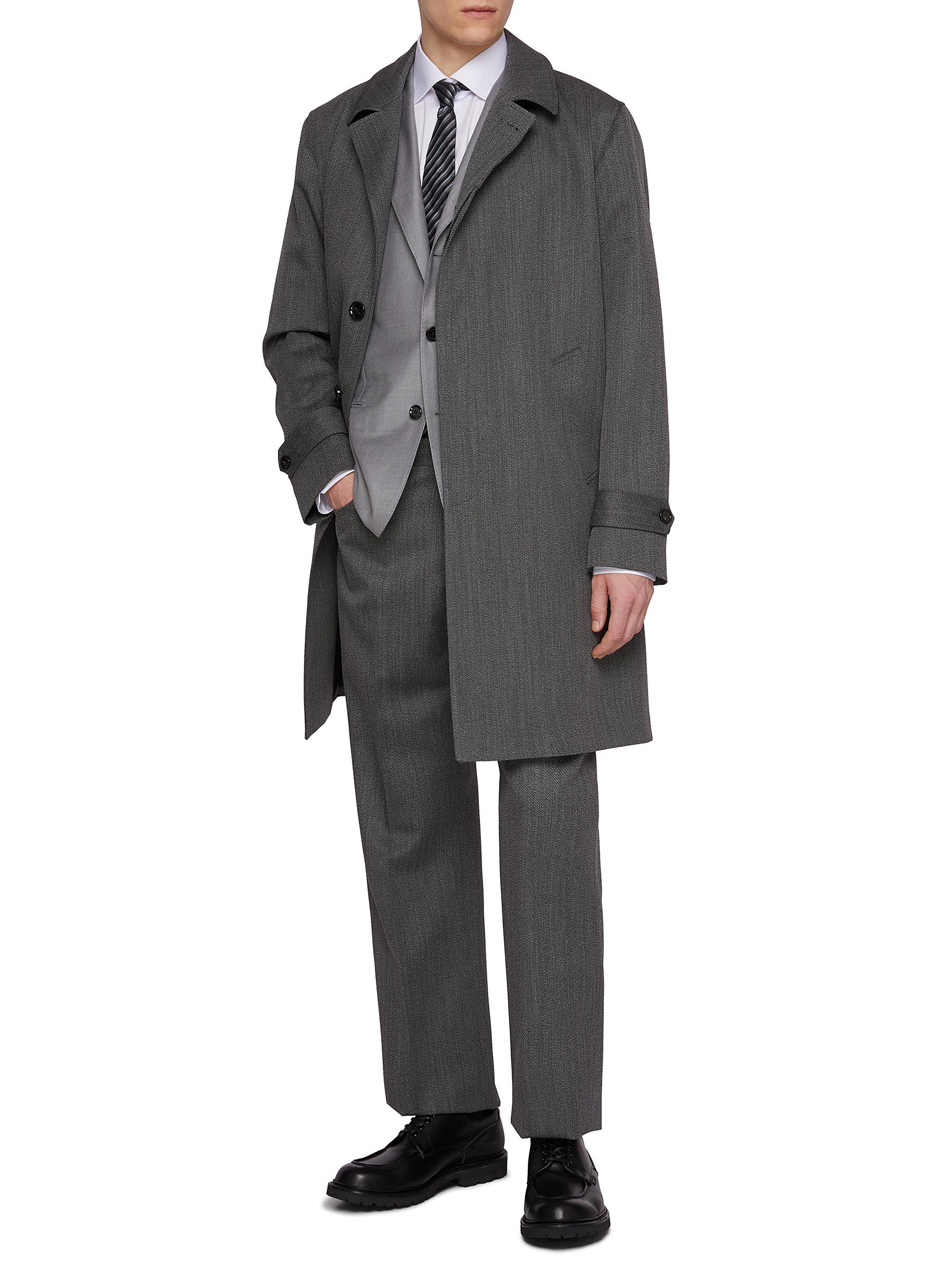 Wool Overcoat - Thumbnail 2