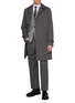 Figure View - Click To Enlarge - LARDINI - Wool Overcoat