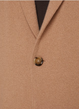  - LARDINI - Single Breasted Cashmere Knit Blazer