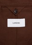  - LARDINI - Single Breasted Cashmere Wool Silk Blazer