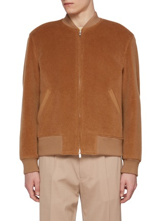 Main View - Click To Enlarge - LARDINI - Attitude Wool Bomber Jacket