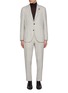 Main View - Click To Enlarge - LARDINI - Cashmere Flannel Suit