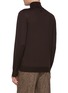 Back View - Click To Enlarge - LARDINI - Turtleneck Wool Sweater