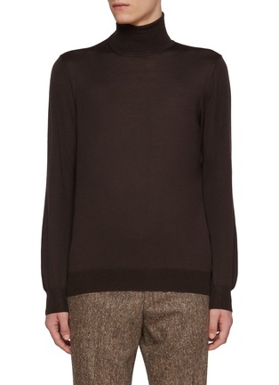 Main View - Click To Enlarge - LARDINI - Turtleneck Wool Sweater