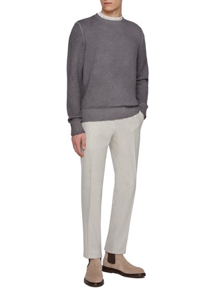 Figure View - Click To Enlarge - LARDINI - Alpaca Wool Sweater