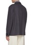 Back View - Click To Enlarge - LARDINI - Cashmere Flannel Overshirt