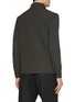 Back View - Click To Enlarge - EQUIL - Detachable Sleeves Stand Collar Jacket