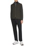 Figure View - Click To Enlarge - EQUIL - Detachable Sleeves Stand Collar Jacket