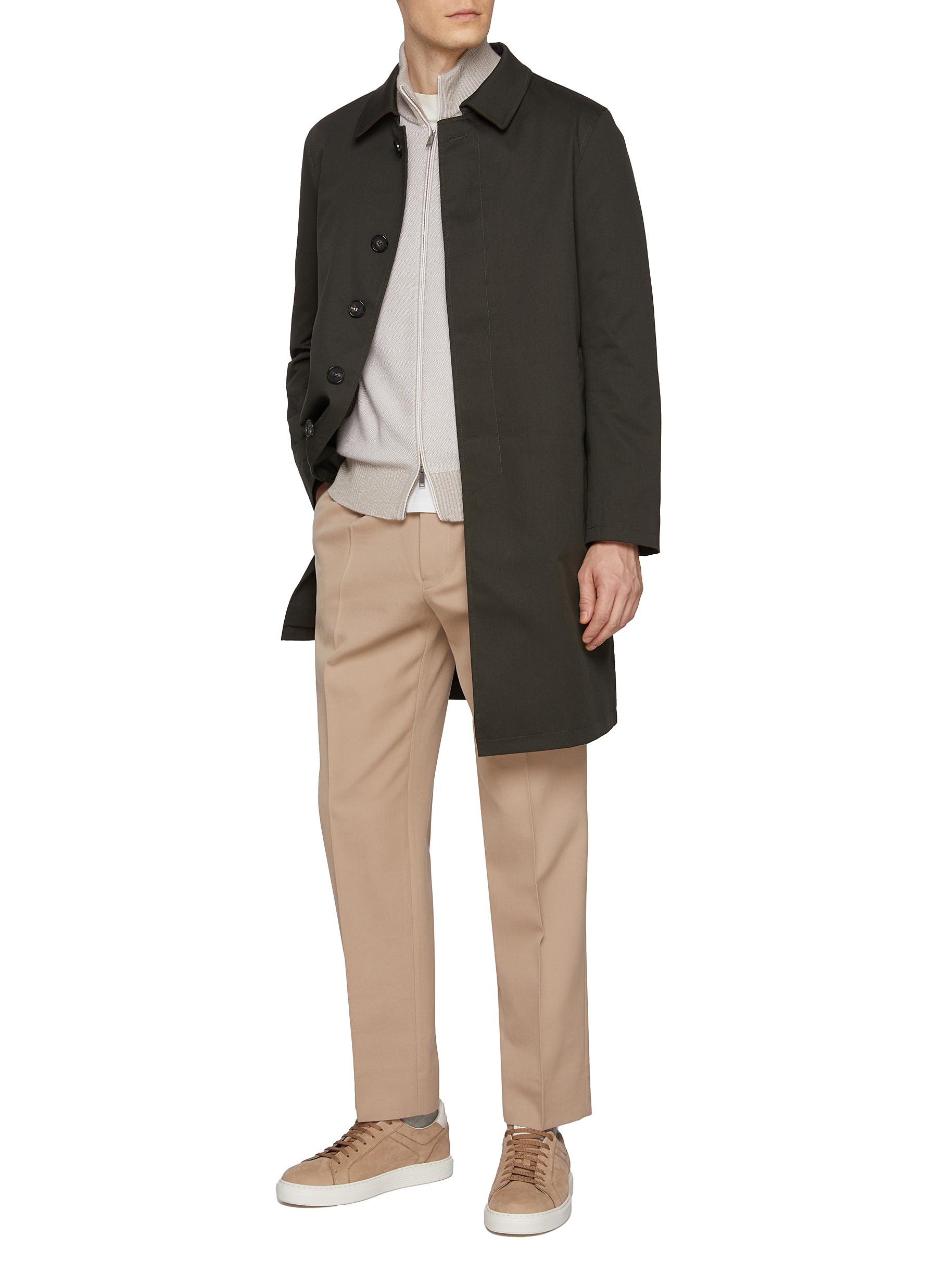 Detachable Liner Gabardine Raincoat - Thumbnail 2