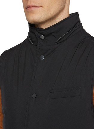 Detail View - Click To Enlarge - EQUIL - Detachable Hood Stand Collar Vest