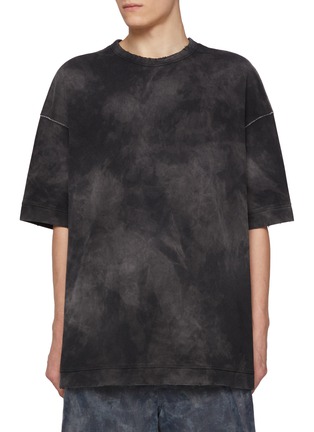 Main View - Click To Enlarge - JUUN.J - Oversized Wash Dyed Cotton T-Shirt