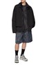 Figure View - Click To Enlarge - JUUN.J - Oversized Wash Dyed Cotton T-Shirt