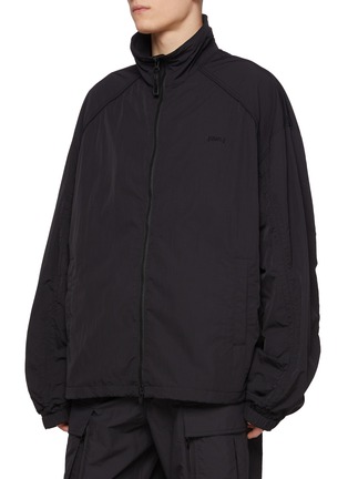 Detail View - Click To Enlarge - JUUN.J - Stand Collar Layered Windbreaker Jacket