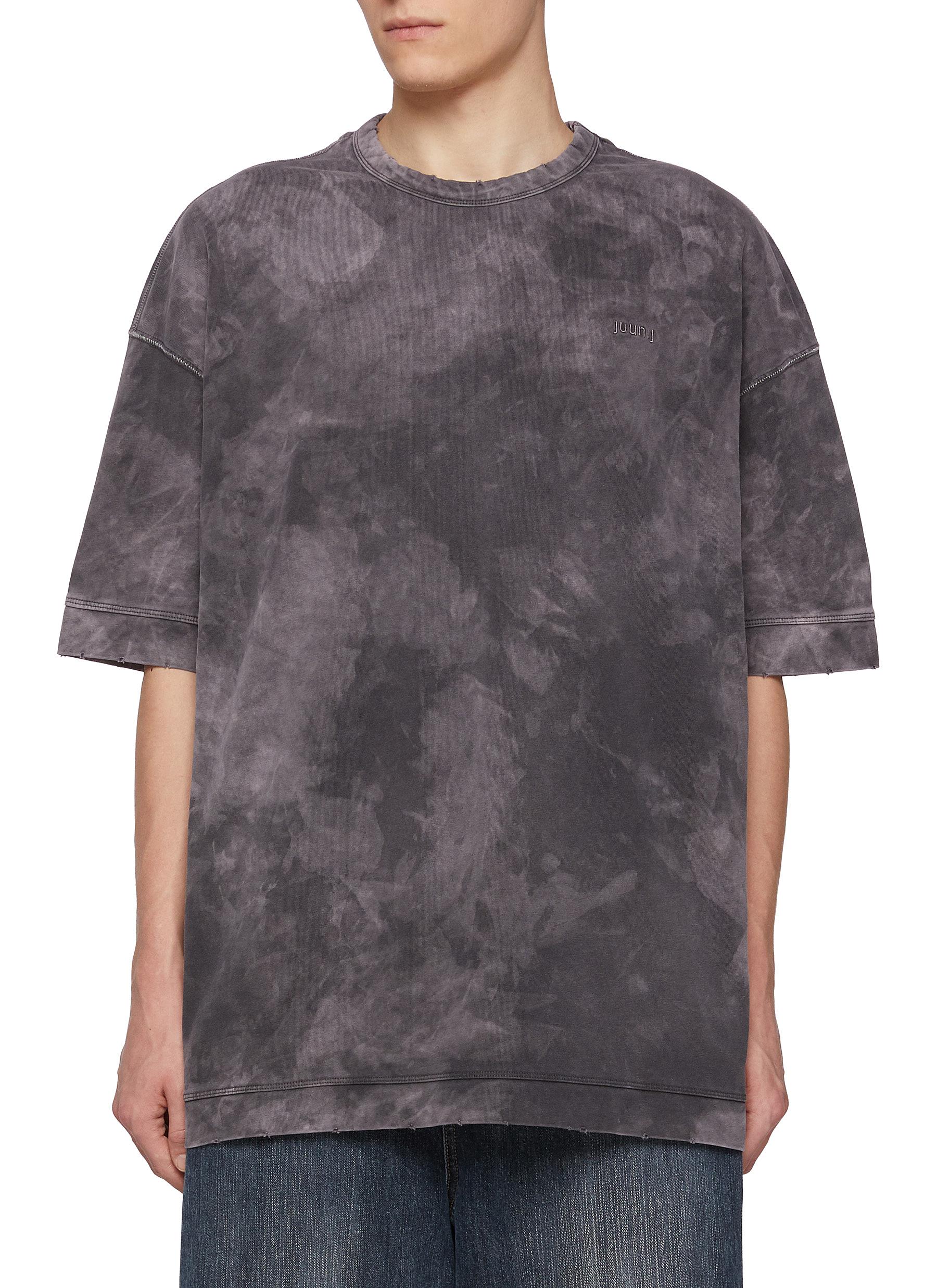 Oversized Wash Dyed Cotton T-Shirt