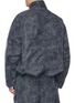 Back View - Click To Enlarge - JUUN.J - Washed Mesh Layer Windbreaker Jacket