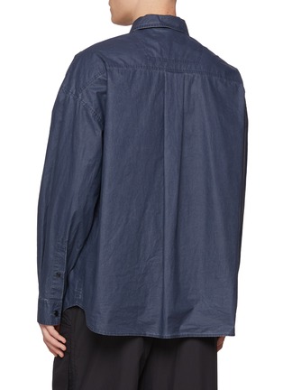 Back View - Click To Enlarge - JUUN.J - Pocket Cotton Shirt