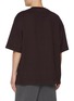 Back View - Click To Enlarge - JUUN.J - Oversized Dyed Cotton T-Shirt