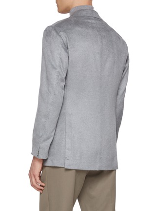 Back View - Click To Enlarge - RING JACKET - Single Breasted Cashmere Blazer