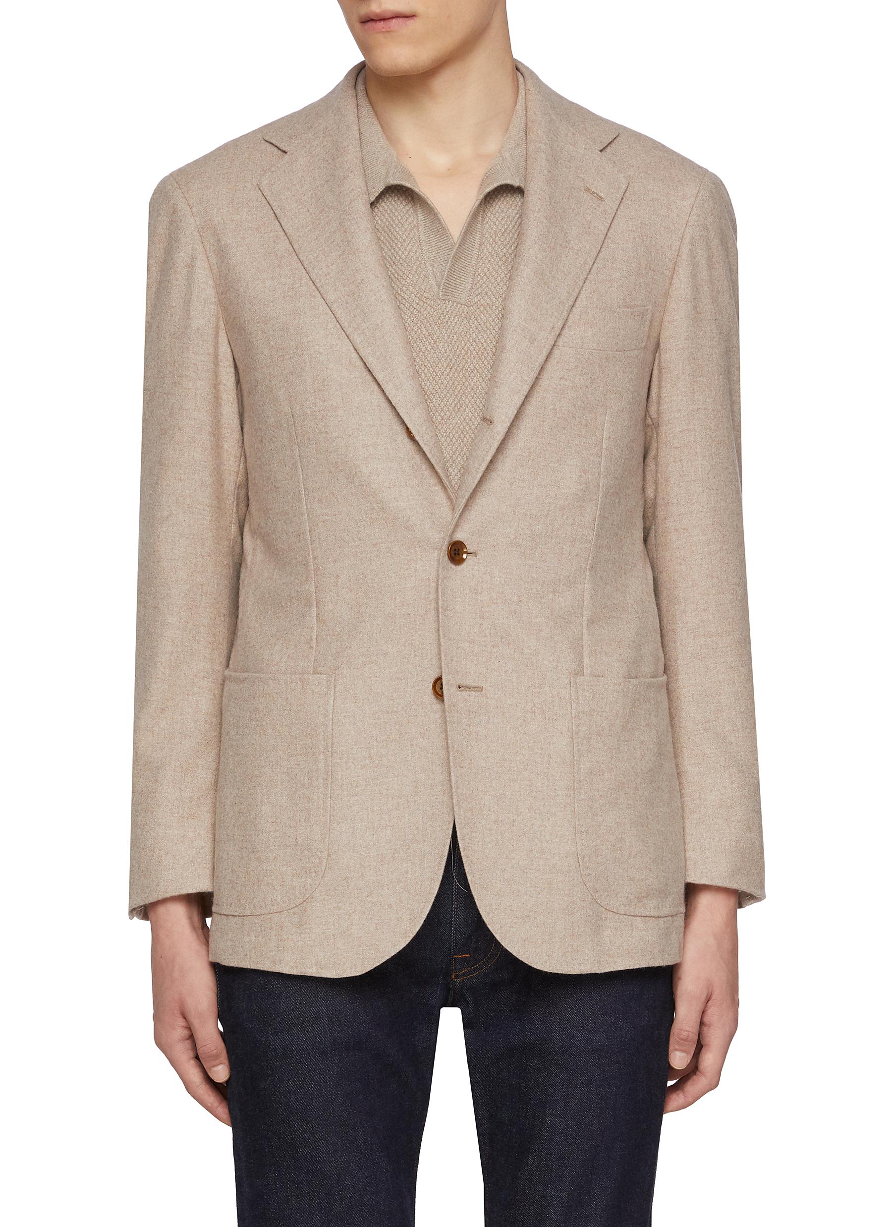 RING JACKET | Single Breasted Cashmere Blazer | Men | Lane