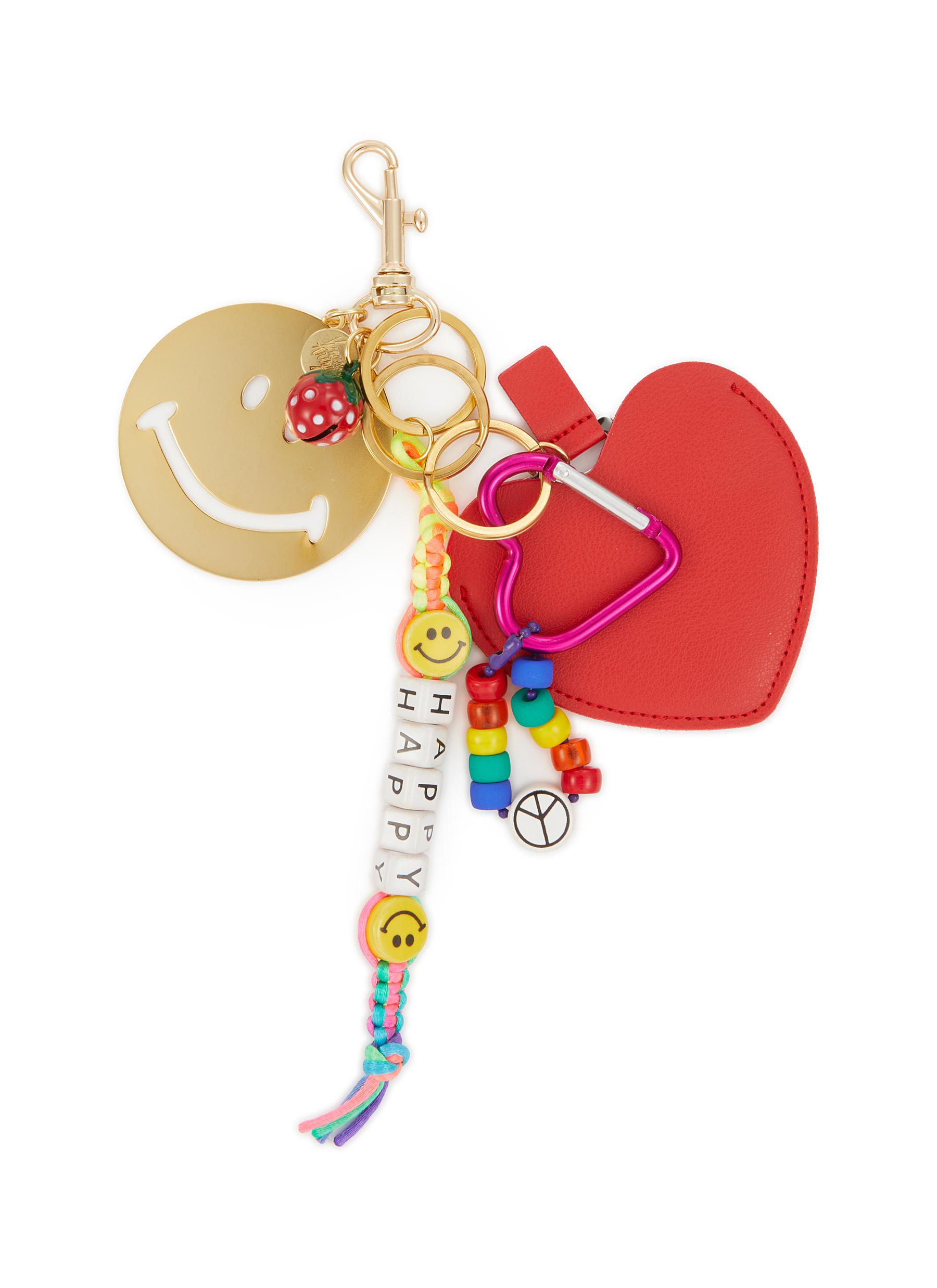 Happy Rainbow Key Chain
