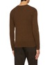 Back View - Click To Enlarge - THE ROW - Thayer V-Neck Extrafine Cashmere Silk Sweater